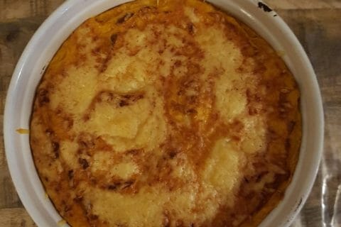 Cliquez pour zoomer ! Parmentier de dinde au curry au Thermomix
