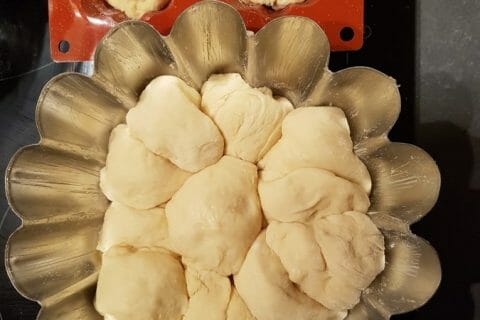 Cliquez pour zoomer ! Brioche tressée à la mie filante au Thermomix