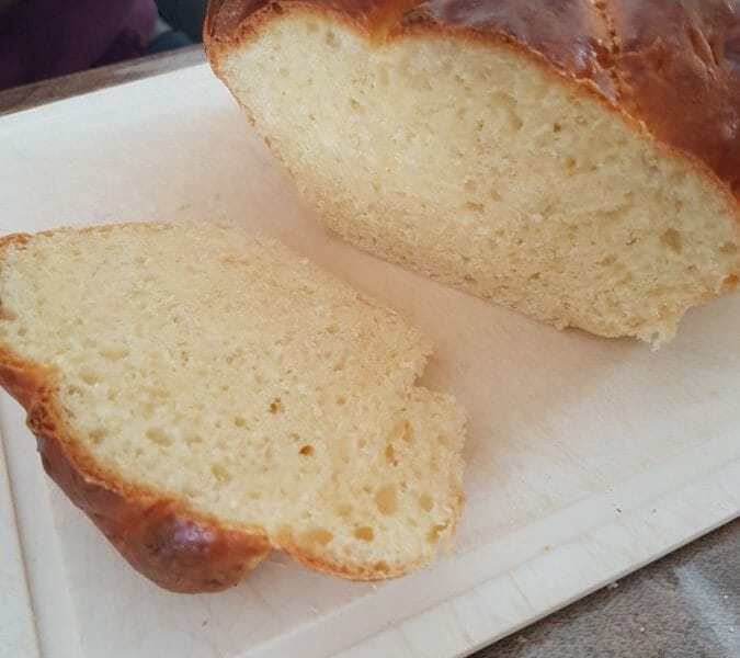 Cliquez pour zoomer ! Brioche tressée à la mie filante Thermomix par lily009