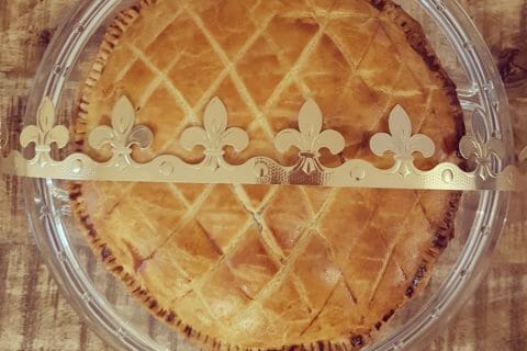 Cliquez pour zoomer ! Galette des rois à la frangipane au Thermomix