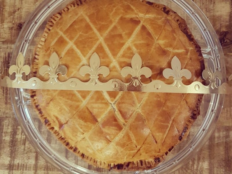 Cliquez pour zoomer ! Galette des rois à la frangipane Thermomix par lily009