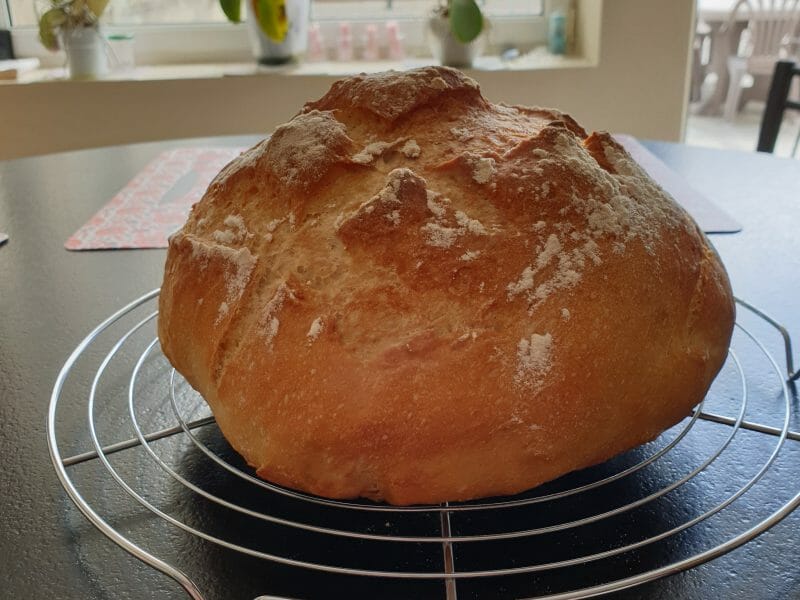 Cliquez pour zoomer ! Pain Cocotte Thermomix par LN2812