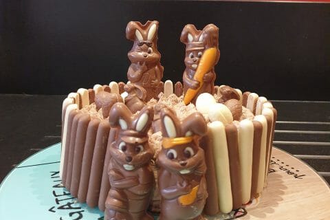 Cliquez pour zoomer ! Layer cake Kinder Bueno Thermomix par LN2812