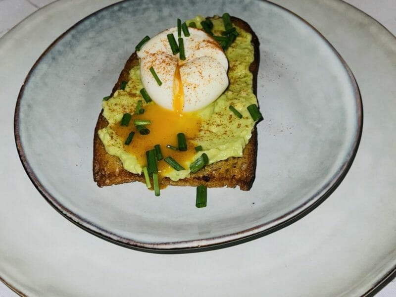Cliquez pour zoomer ! Tartine avocat et oeuf mollet Thermomix par Olivier77