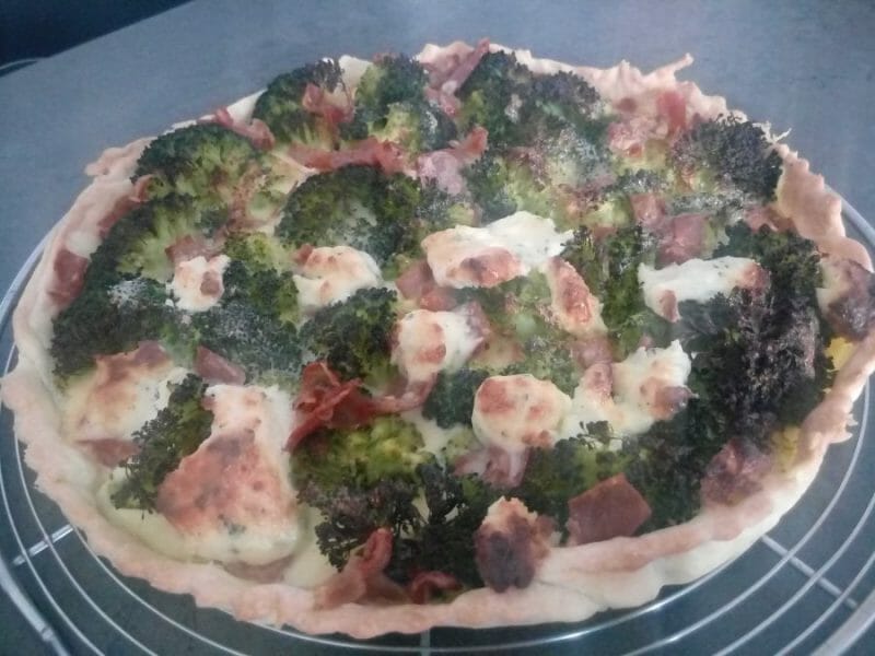 Cliquez pour zoomer ! Tarte aux brocolis et roquefort Thermomix par Celine_l68