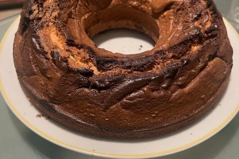Cliquez pour zoomer ! Marbré au chocolat Thermomix par hindoonet