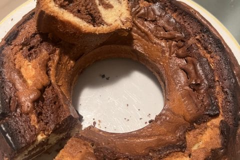 Cliquez pour zoomer ! Marbré au chocolat Thermomix par hindoonet