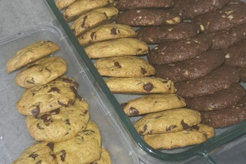 Cliquez pour zoomer ! Cookies aux pépites de chocolat blanc Thermomix par krystale972