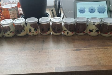 Cliquez pour zoomer ! Crème dessert au deux saveurs Thermomix par krystale972