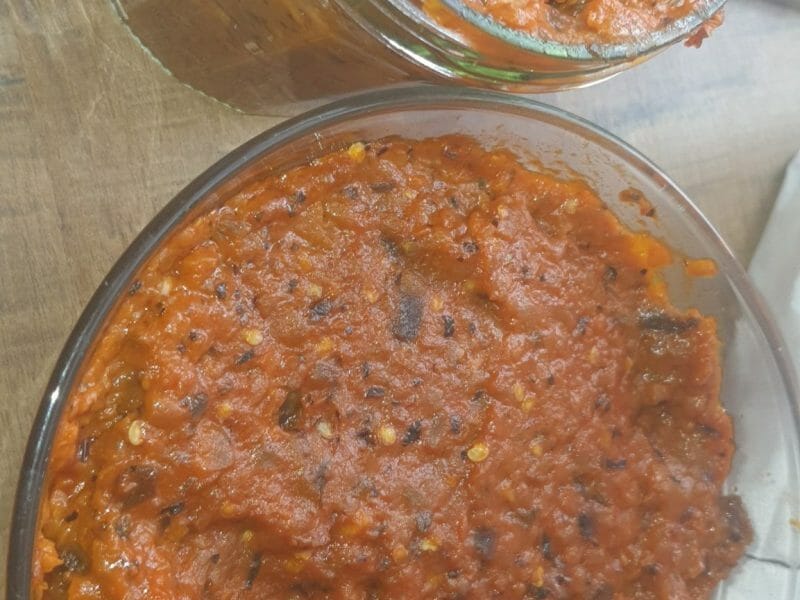 Cliquez pour zoomer ! Tartinade d’aubergines et tomates Thermomix par krystale972