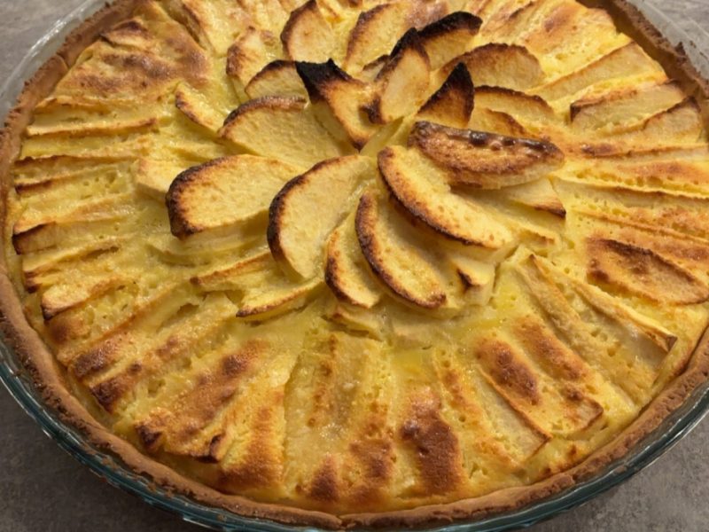 Cliquez pour zoomer ! Tarte normande aux pommes Thermomix par johnaiacciu