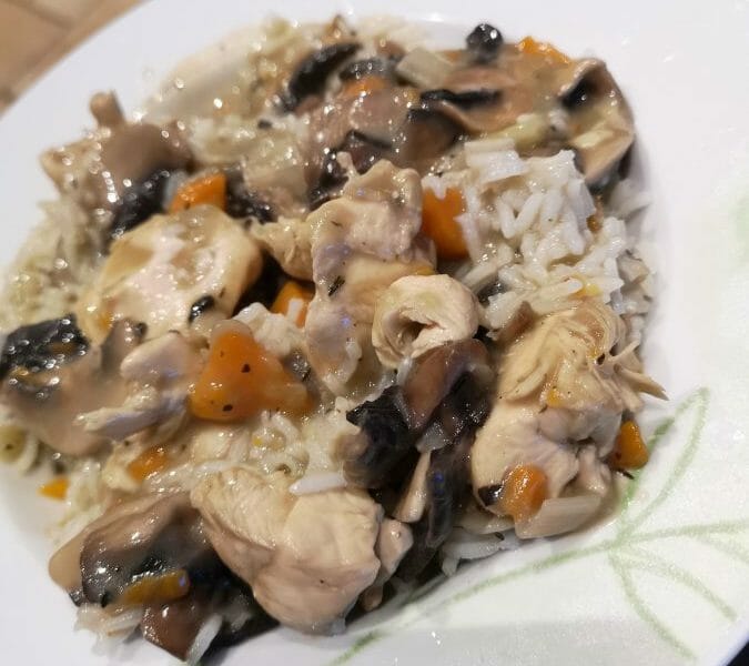 Cliquez pour zoomer ! Blanquette de poulet Thermomix par Amandimix
