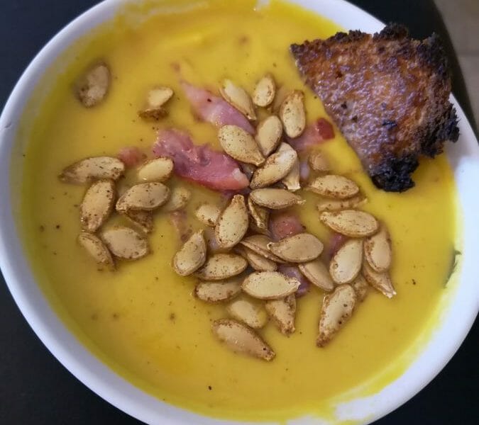 Cliquez pour zoomer ! Velouté 3C : courges, carottes, coco Thermomix par Amandimix