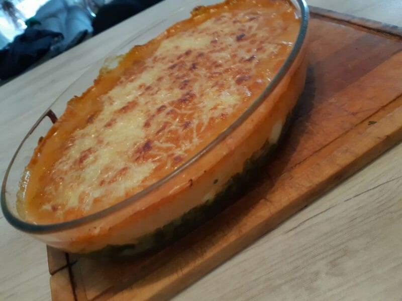 Cliquez pour zoomer ! Gratin d’oeufs durs Thermomix par Kryssou