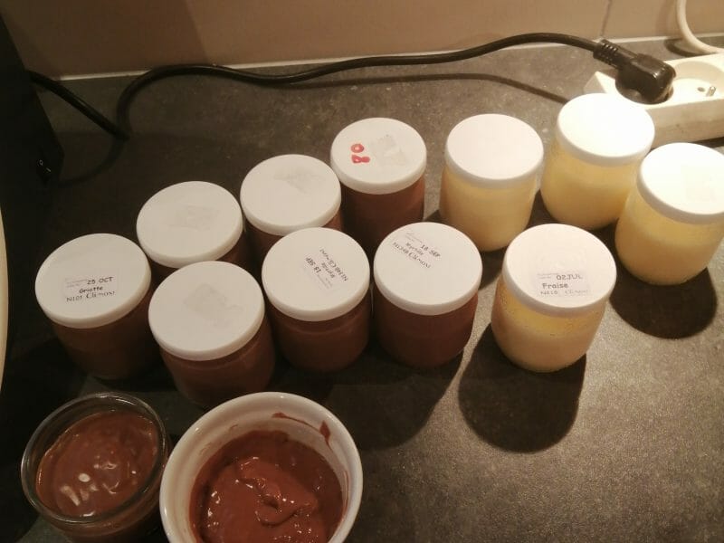 Cliquez pour zoomer ! Crème dessert au deux saveurs Thermomix par Solene82