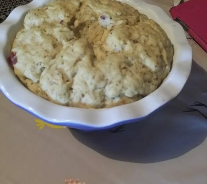 Cliquez pour zoomer ! Kouglof magret de canard et pistaches Thermomix par Lu7e