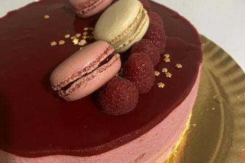 Cliquez pour zoomer ! Bavarois aux framboises Thermomix par AliciaLkt
