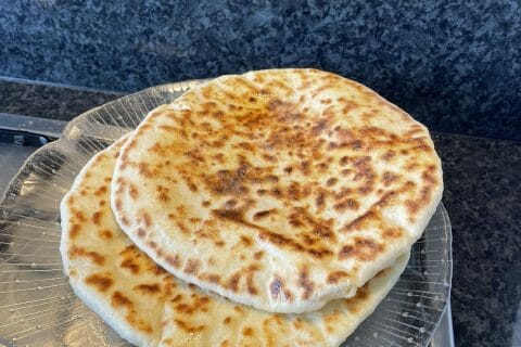 Cliquez pour zoomer ! Naans au fromage Thermomix par Oua59