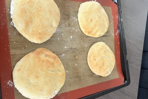 Cliquez pour zoomer ! Pain pita Thermomix par Justeunefandecuisine😋