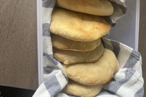 Cliquez pour zoomer ! Pain pita Thermomix par Justeunefandecuisine😋