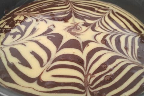 Cliquez pour zoomer ! Gâteau zébré Thermomix par Najahlo