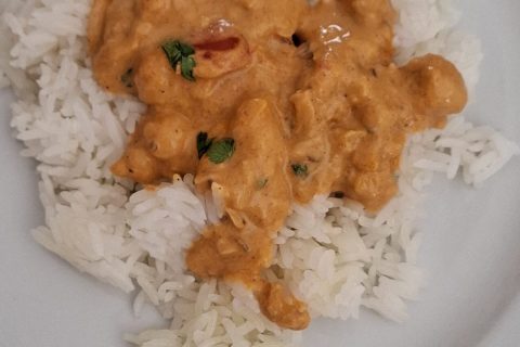 Cliquez pour zoomer ! Curry de pois chiches au lait de coco Thermomix par appy1102