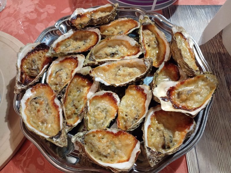 Cliquez pour zoomer ! Huîtres gratinées au champagne et parmesan Thermomix par isabou79