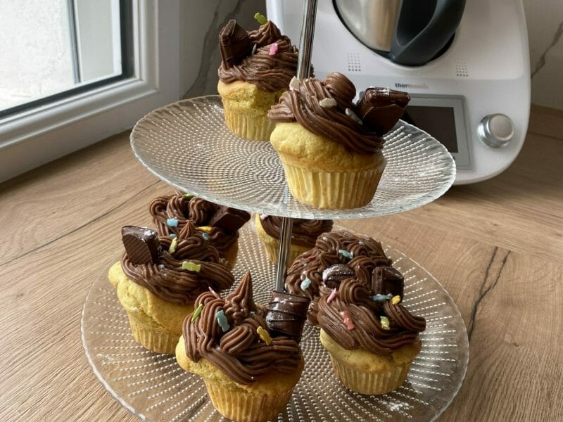 Cliquez pour zoomer ! Cupcakes au nutella Thermomix par Coralie_16