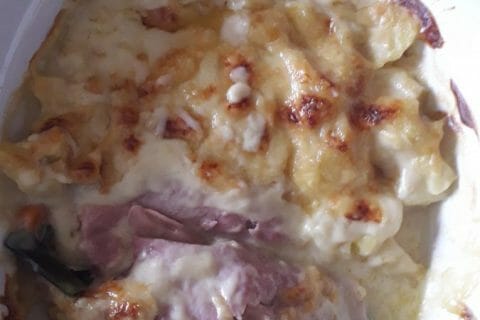 Cliquez pour zoomer ! Roulés gratinés de jambon aux légumes au Thermomix