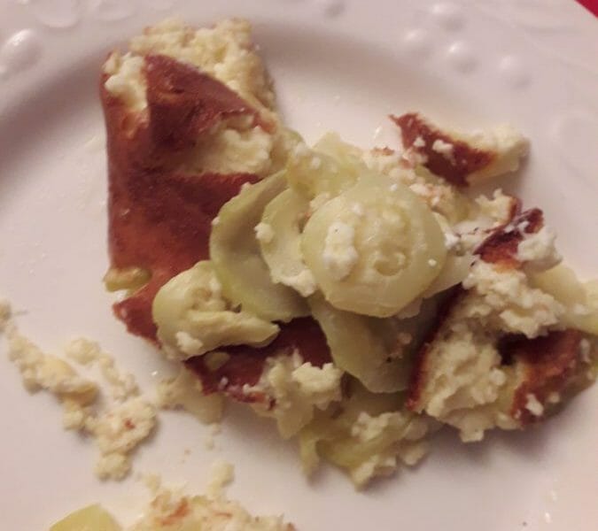 Cliquez pour zoomer ! Clafoutis courgettes et feta Thermomix par Aurelie.C