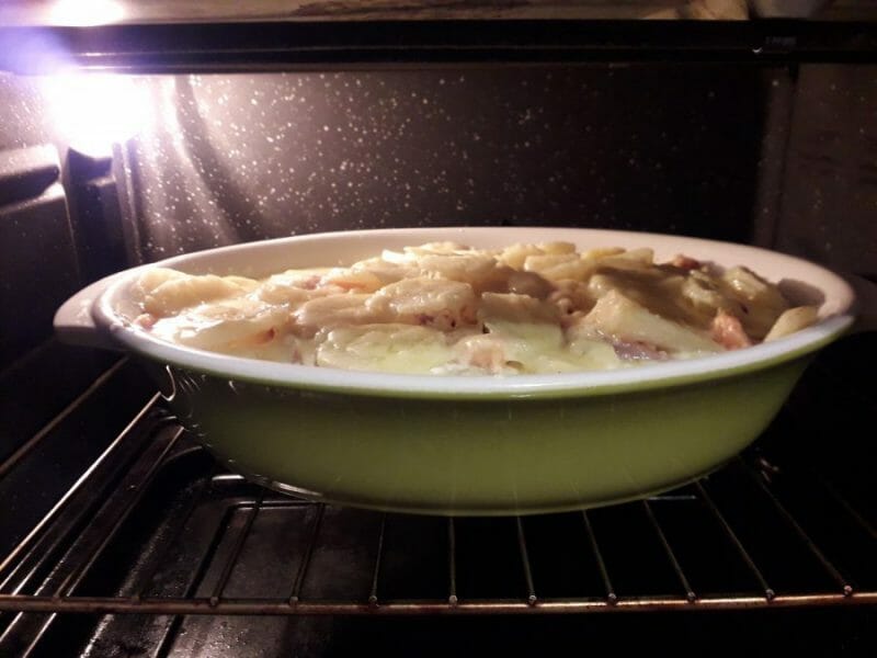 Cliquez pour zoomer ! Gratin aux deux saumons Thermomix par Aurelie.C