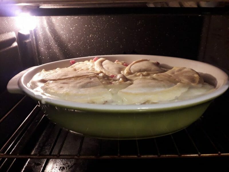 Cliquez pour zoomer ! Gratin de macaroni reblochon et chorizo Thermomix par Aurelie.C