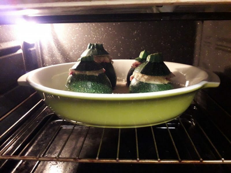 Cliquez pour zoomer ! Courgettes rondes farcies à la ricotta Thermomix par Aurelie.C
