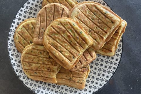 Cliquez pour zoomer ! Gaufres courgettes Thermomix par jeannettegarr21