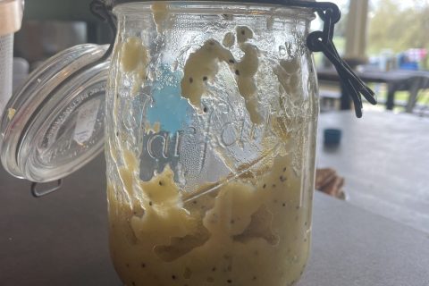 Cliquez pour zoomer ! Compote poires et bananes Thermomix par jeannettegarr21