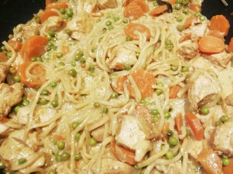 Cliquez pour zoomer ! Fricassée de poulet Thermomix par ninilab