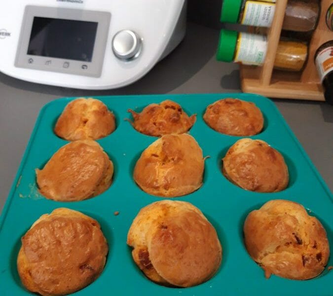 Cliquez pour zoomer ! Muffins au chorizo Thermomix par elodie100284