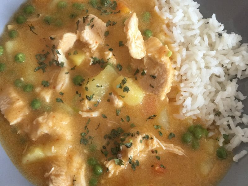 Cliquez pour zoomer ! Poulet Thaï au curry Thermomix par Eolynde