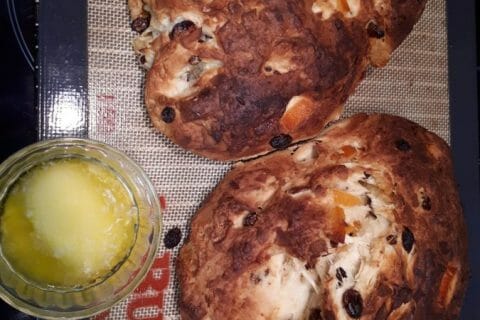 Cliquez pour zoomer ! Stollen au Thermomix