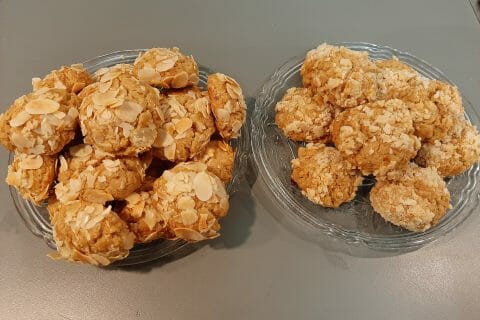Cliquez pour zoomer ! Oursins aux amandes et à l’orange confite au Thermomix