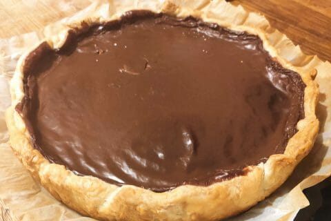 Cliquez pour zoomer ! Flan pâtissier au chocolat Thermomix par COOKSO