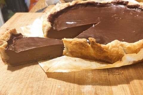 Cliquez pour zoomer ! Flan pâtissier au chocolat Thermomix par COOKSO