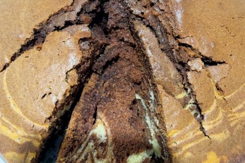 Cliquez pour zoomer ! Gâteau zébré Thermomix par oumaima_y