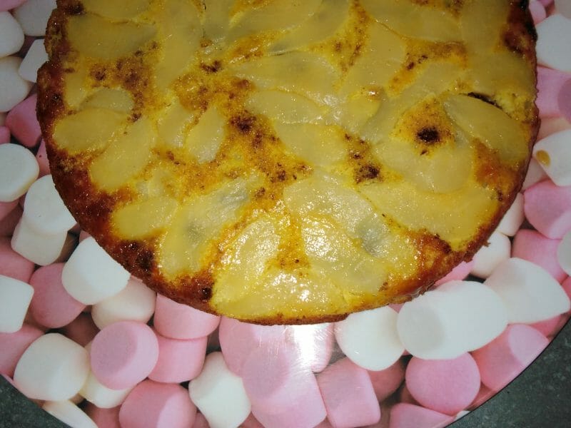 Cliquez pour zoomer ! Gâteau des femmes pressées poires et chocolat Thermomix par Pat14762