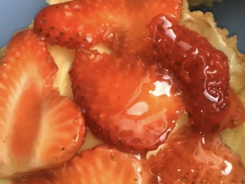 Cliquez pour zoomer ! Tarte aux fraises Thermomix par fa78