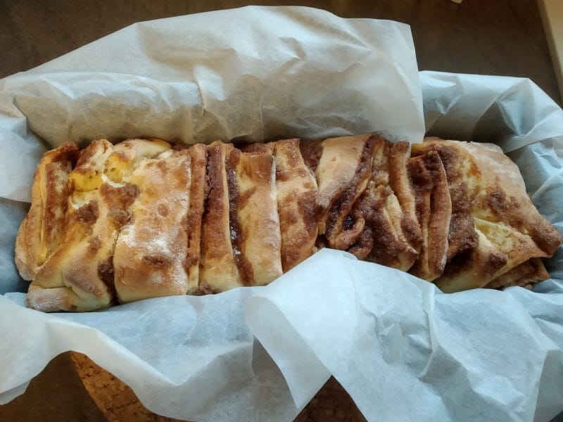 Cliquez pour zoomer ! Brioche à effeuiller à la cannelle Thermomix par Sophie_24