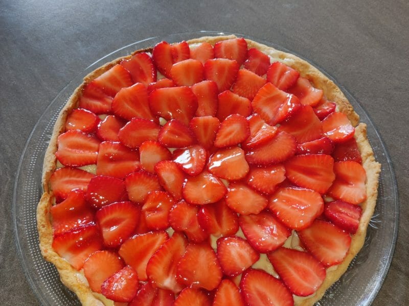 Cliquez pour zoomer ! Tarte aux fraises Thermomix par Sophie_24