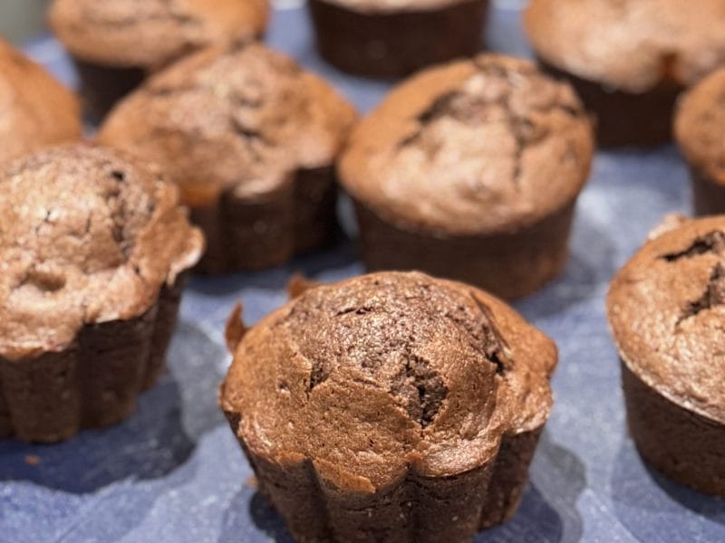 Cliquez pour zoomer ! Muffins poires chocolat Thermomix par sandrineD