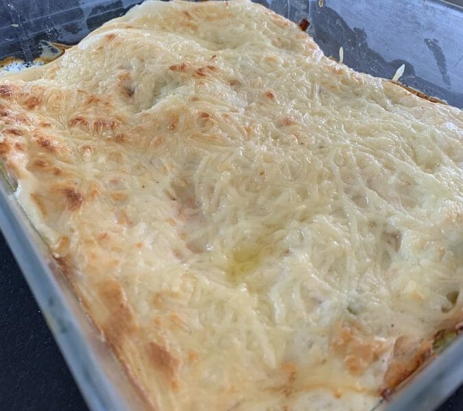 Cliquez pour zoomer ! Lasagnes au saumon et poireaux Thermomix par sandrineD