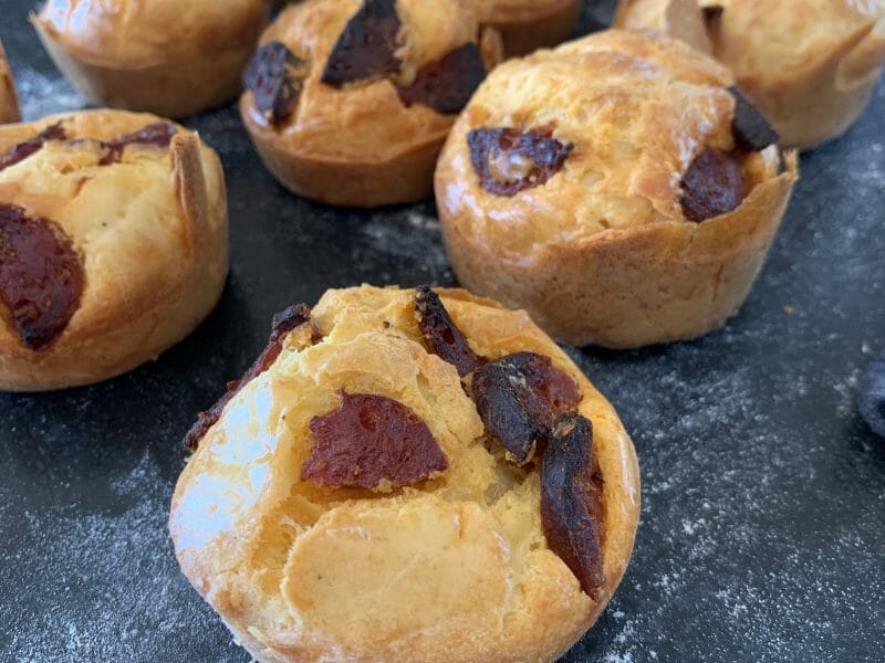 Cliquez pour zoomer ! Muffins au chorizo Thermomix par sandrineD